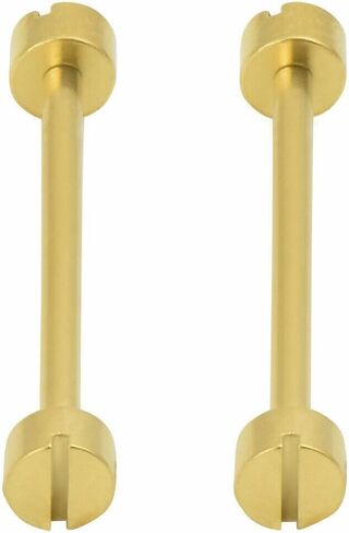 Ewatchparts 2-26mm Replacement Tube & Screw Pin Compatible With Invicta Watch Band Strap Lug Yellow Gold in Saudi Arabia