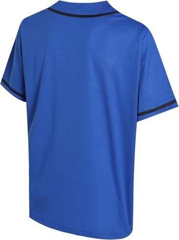 Men's Plain Baseball Jerseys Casual Button Down Shirts Short Sleeve Sport Uniforms in Saudi Arabia