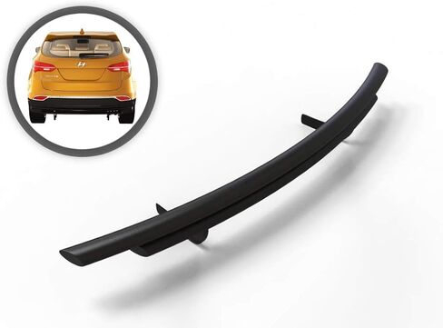 VANGUARD VGRBG-1291-1274BK واقي مصد خلفي بطبقة مزدوجة من مسحوق أسود | متوافق مع 15-24 Ford Edge باستثناء نماذج التيتانيوم / 13-24 Mazda CX-5 in Saudi Arabia