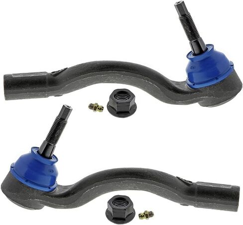 Detroit Axle - 2 Front Outer Tie Rods for Jeep 2016-2021 Grand Cherokee, 2016-2022 Dodge Durango, Outer Tie Rods Assembly 2017 2018 2019 2020 Replacement in Saudi Arabia