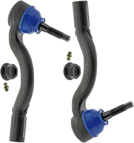 Detroit Axle - 2 Front Outer Tie Rods for Jeep 2016-2021 Grand Cherokee, 2016-2022 Dodge Durango, Outer Tie Rods Assembly 2017 2018 2019 2020 Replacement in Saudi Arabia