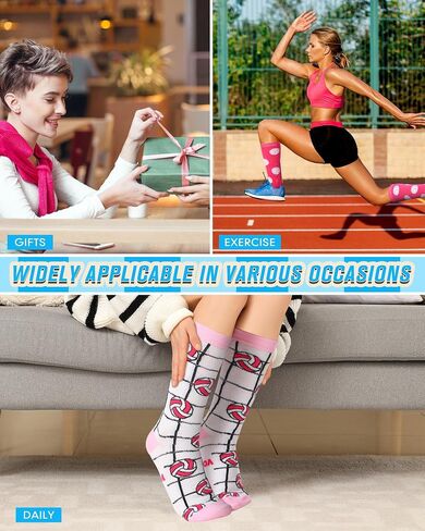 12 Pairs Sport Socks for Men Women Novelty Crew Socks Bulk Size 6-12 Team Gifts for Party Favors in Saudi Arabia