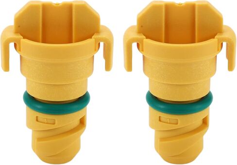 مجموعة واحدة من قابس تصريف الزيت لسيارة Ford F-250 F-350 F-450 F-550 Super Duty 2011-2012 إصلاح خيط زيت المحرك مع حلقة مطاطية برتقالية in Saudi Arabia