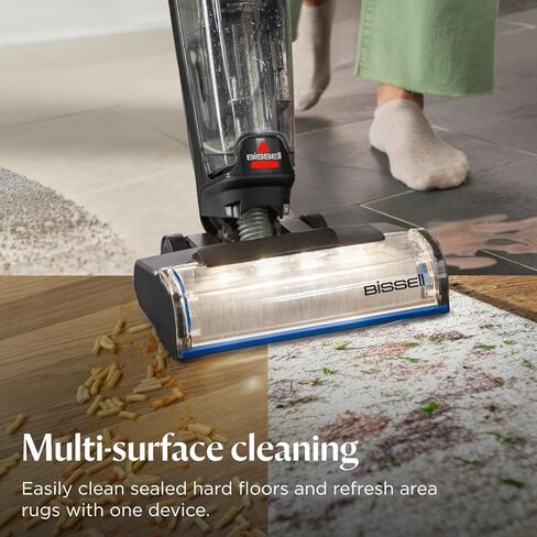 BISSELL CrossWave OmniFind Cordless Multi-Surface Hard Floor Cleaner FurFinder Headlights Wet Dry Vacuum in Kuwait