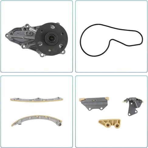 TK242 Engine Timing Chain Water Pump Kit Fits for Acura TSX Honda Accord 2008 2009 2010 2011 2012 2.4L 4Cyl DOHC Naturally Aspirated OE AW6233 14425624 in Saudi Arabia