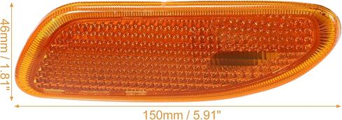 uxcell Side Marker Light Housing Turn Signal Lamp Cover for Mercedes-Benz C230 C240 C280 C320 C350 No.A2038200721/A2038200821 in Saudi Arabia