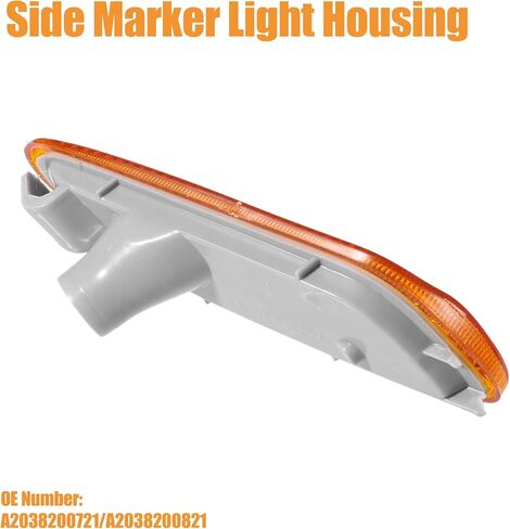 uxcell Side Marker Light Housing Turn Signal Lamp Cover for Mercedes-Benz C230 C240 C280 C320 C350 No.A2038200721/A2038200821 in Saudi Arabia