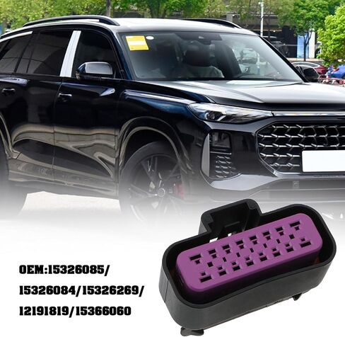 ECSiNG 1Set 16 دبوس ذكر أنثى طقم موصل GT150 GT280 15326269 12191819 15366060 16 طريقة قابس كهربائي مقاوم للماء مع محطات الختم in Kuwait