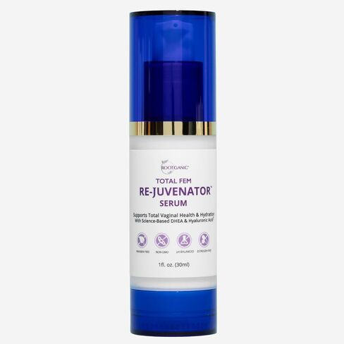 مصل Total Fem ReJuvenator - مرطب مهبلي داخلي مع DHEA وحمض الهيالورونيك - دعم مهبلي حميم خالي من الهرمونات لانقطاع الطمث وما بعد الولادة والمزيد - 30 مل in Saudi Arabia