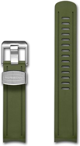 Crafter Blue CB02 20 مم حزام ساعة منحني بطرف مطاطي بديل لـ Seiko Sumo SPB101J1، SPB125J1، SPB103J1، SBDC001، SBDC003، SBDC031، SBDC033، SBDC057، SBDC069، SBDC081، SBDC083 إلخ in Kuwait