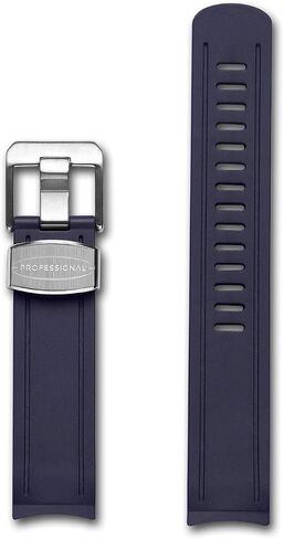 Crafter Blue CB02 20 مم حزام ساعة منحني بطرف مطاطي بديل لـ Seiko Sumo SPB101J1، SPB125J1، SPB103J1، SBDC001، SBDC003، SBDC031، SBDC033، SBDC057، SBDC069، SBDC081، SBDC083 إلخ in Kuwait