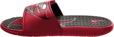 FOCO كليفلاند براونز NFL للرجال Colorblock Big Logo Gel Slides - L in Saudi Arabia