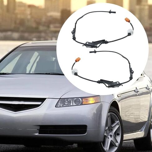 Anxingo 2 Pcs Front Left & Right ABS Wheel Speed Sensor Replacement for Acura TSX 2004-2008, Honda Accord 2003-2007 Replaces 57450-SDC-013 57455-SDC-013 in Saudi Arabia