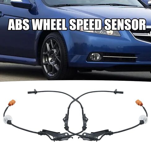 Anxingo 2 Pcs Front Left & Right ABS Wheel Speed Sensor Replacement for Acura TSX 2004-2008, Honda Accord 2003-2007 Replaces 57450-SDC-013 57455-SDC-013 in Saudi Arabia