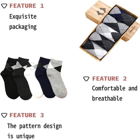 5 Pairs Fashion Cotton Crew Socks for Men Women Soft Breathable Casual Comfortable Multi-Color Socks Set in Saudi Arabia