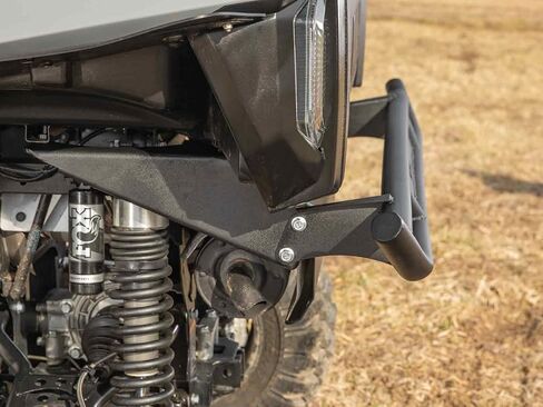 SuperATV Rear Bumper Compatible with 2021+ Yamaha Wolverine RMAX 2, Made of Heavy Duty Steel Tubing, Black UV Resistant Powder Coating, Mounts Directly to The Frame, See Fitment, USA Made in Saudi Arabia
