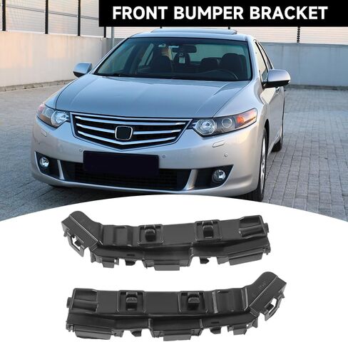 1 Pair Left and Right Side Front Bumper Bracket Bumper Mount Support Bracket - Compatible for Honda Accord Crosstour 2010-2011 - Replace Part 71198TW0H01, 71193TW0H01 in Saudi Arabia