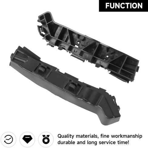1 Pair Left and Right Side Front Bumper Bracket Bumper Mount Support Bracket - Compatible for Honda Accord Crosstour 2010-2011 - Replace Part 71198TW0H01, 71193TW0H01 in Saudi Arabia
