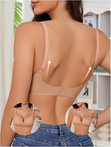 OYOANGLE Women's Maternity Nursing Bra Wireless Padded Push Up Scalloped Pregnancy Bras in Saudi Arabia