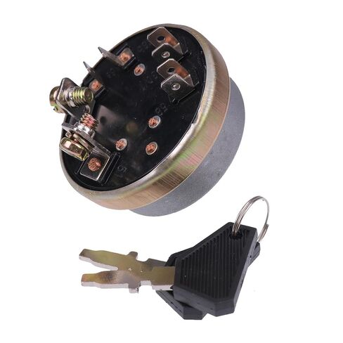 JZGRDN مفتاح الإشعال مع مفتاحين TX10953 4158641 87569357 متوافق مع Long 2360 2460 2510 260C 2610 310 350 350DT 360 360C 4454 45DT 445SD 445V 460 510 510DT 550 جرارات in Saudi Arabia