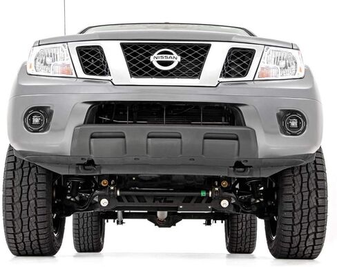 Rough Country 2" Square SAE LED Fog Lights | 2400 Lumens | Pair - 70907 in Saudi Arabia