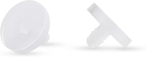 BodyJewelryOnline 14G أكريليك مرساة جلدية مثبتة على الجلد 4 مم in Kuwait
