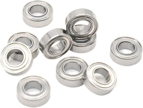 10PCS MR126ZZ 6X12X4 mm Bearing ABEC-7 Miniature MR126 ZZ Ball Bearings L-1260ZZ MR126z in Saudi Arabia