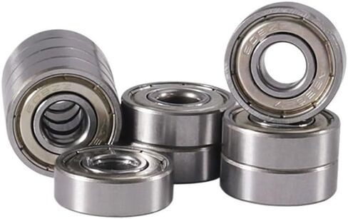 30 قطعة ABEC-5 608ZZ 8*22*7 مم محمل كرة أخدود عميقة 608 كروي 608 2Z معدن مختوم 608ZZ 8X22X7 مم(608ZZ_ABEC 5) in Kuwait