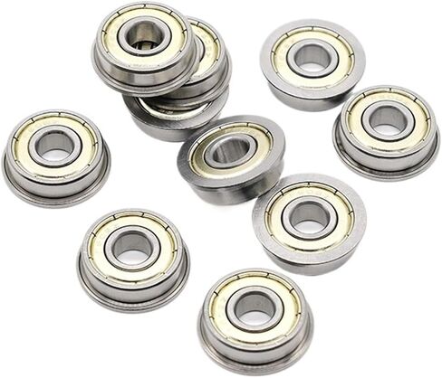 10PCS F604ZZ 4x12x4 mm Flange Bearing 3D Printers Parts in Saudi Arabia