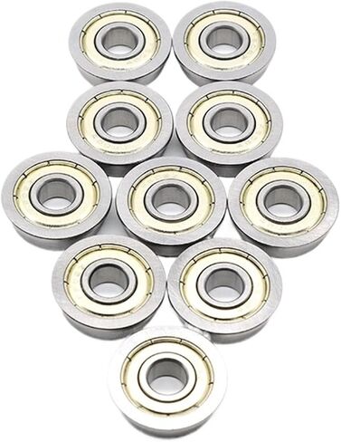 10PCS F604ZZ 4x12x4 mm Flange Bearing 3D Printers Parts in Saudi Arabia