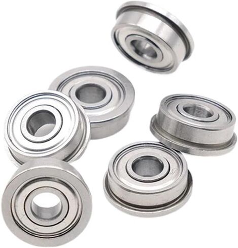 10 قطعة FR2-5ZZ شفة تحمل 3.175x7.938x3.571mm ABEC-7 بوصة ذات حواف FR2-5 Z ZZ الكرات in Saudi Arabia