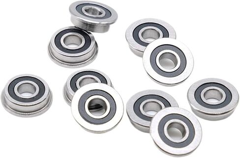 10PCS F698RS 8x19x6 mm Bearing ABEC-7 Miniature Flanged F698RS Ball Bearings RF-1980DD in Saudi Arabia