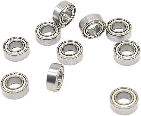 10 قطعة 687ZZ 7x14x5mm تحمل ABEC-7 مصغرة 687Z الكرات 618/7ZZ in Saudi Arabia