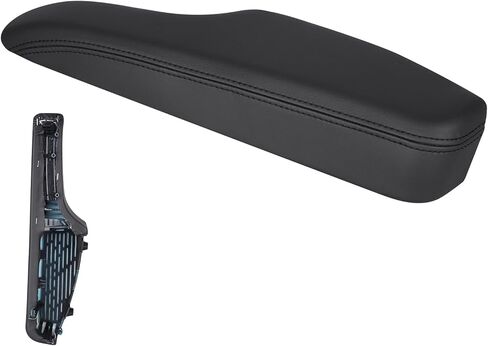 Youxmoto Right Passenger Side Armrest Front Door Trim, 2011-2023 for Chrysler 300; for Dodge Charger 11-23, Black PU Leather Inner Door Armrest, Replaces 1WK36YSAAB in Saudi Arabia
