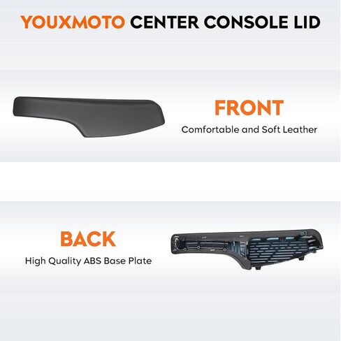 Youxmoto Right Passenger Side Armrest Front Door Trim, 2011-2023 for Chrysler 300; for Dodge Charger 11-23, Black PU Leather Inner Door Armrest, Replaces 1WK36YSAAB in Saudi Arabia