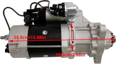 Areyourshop Starter Motor 8200308 39MT for Caterpillar 8MJ5439M, KW0779 for Cummins M970979, for Freightliner Columbia, for Peterbilt 379, for Volvo VNL, 8200289 8201079 for Kenworth T800/W900 in Saudi Arabia