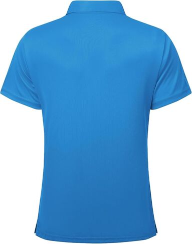 Women's UPF 50+ Golf Shirt - Dry-Fit V-Neck Tennis Top with Breathable Short Sleeves in Saudi Arabia