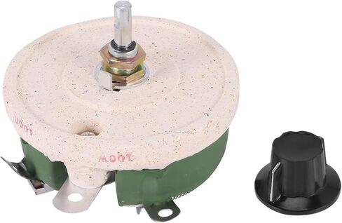 1 قطعة 100 واط 100 أوم Wirewound الجهد المقاوم الروتاري ريوستات in Saudi Arabia