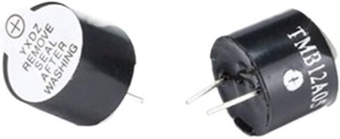 10PCS 3v 5v 12v Active Buzzer 12095 Magnetic Long Continous Beep Tone 12 * 9.5mm(12V) in Saudi Arabia