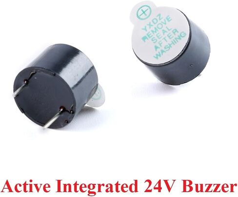 5pcs Active Buzzer 24V TMB12A24 12 * 9.5mm 12x9.5mm Mini Piezo Buzzers in Saudi Arabia