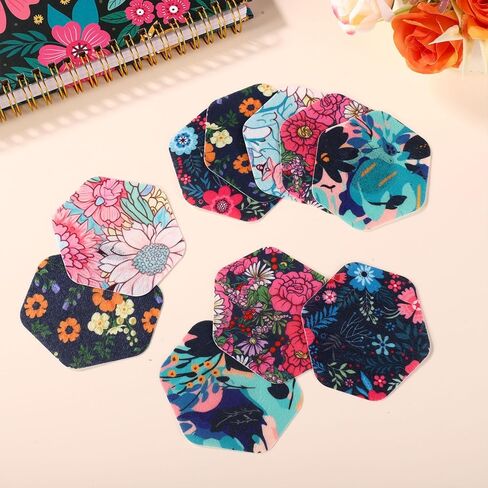25pcs Waterproof Adhesive Patches for Libre 2/3, CGM Sensor Covers Sweatproof & Breathable Overpatches Floral Design Sensor Sticker Compatible with Libre 2 & 3 Accessories in Saudi Arabia