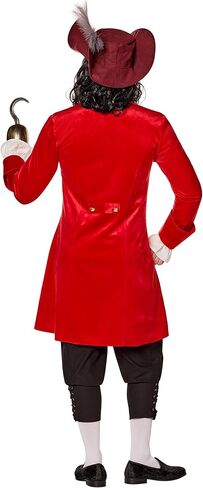 Spirit Halloween Peter Pan Adult Captain Hook Costume | Officially Licensed | Disney in Kuwait