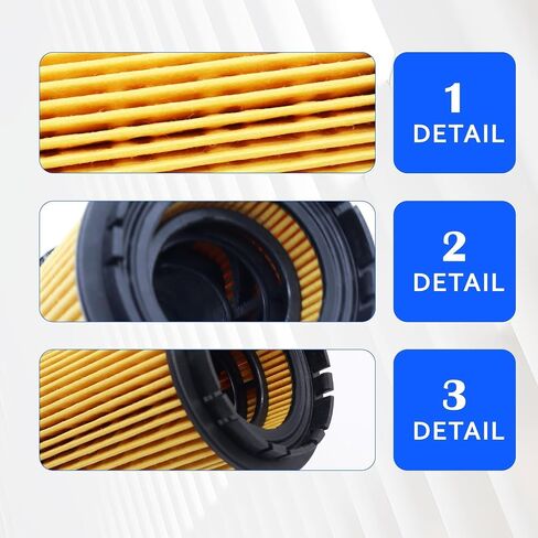 CH9018 Oil Filter Compatible with Alfa Romeo 159, Buick LaCrosse, Regal, Verano, Chevrolet Captiva Sport, Cavalier, Classic, Cobalt, Equinox, Fisker Karma, GMC, Oldsmobile, Pontiac, Saturn in Saudi Arabia