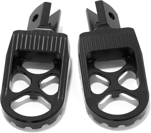 TOFR CNC Wide Fat Foot Rest MX Foot Pegs for Harley Pan America 1250 RA1250 Special RA1250S 2021-2023, Black in Saudi Arabia