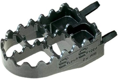 IMS 275512 Super Stock Foot Pegs , Black in Saudi Arabia