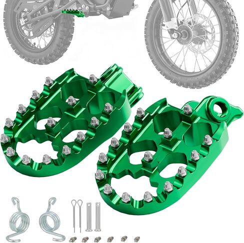 Electric Dirt Bike Foot Pegs CNC for Ebox Dragster Ebox 2.0 3.0 E Box 2 V2 3 72v Electric Mini Dirt Pit Bike Green in Saudi Arabia