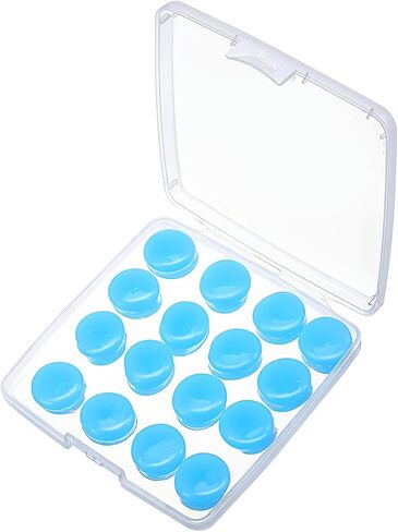 Moldable Silicone Ear Plugs for Sleeping 8 Pairs Noise Cancelling Earplugs, Reusable Wax Ear Plugs for Comfortable Sleep and Sound Isolation Earplugs for Swimming, Snoring, Travel, Studying in Saudi Arabia