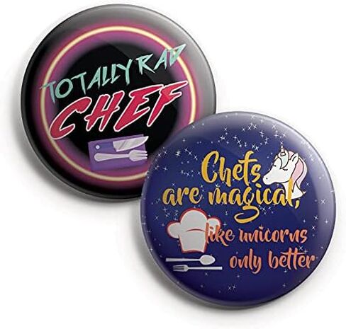 Creanoso I am a Chef Pinback Buttons (10 Pack) - Fun Classroom Reward Incentives for Students and Children - Stocking Stuffers Party Favors & Giveaways for Boys, Girls, Kids, Teens in Saudi Arabia