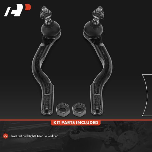 A-Premium 2 x Front Outer Tie Rod Ends, Compatible with Chrysler Pacifica 2017-2025, Voyager 2020-2025, Grand Caravan 2021-2024 in Saudi Arabia