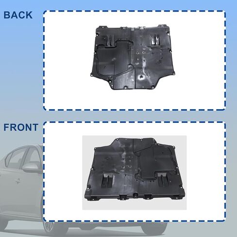 GXARTS Black Lower Engine Cover 5141002440, TO1228266 Compatible with Toyota Corolla 2019-2023 in Saudi Arabia